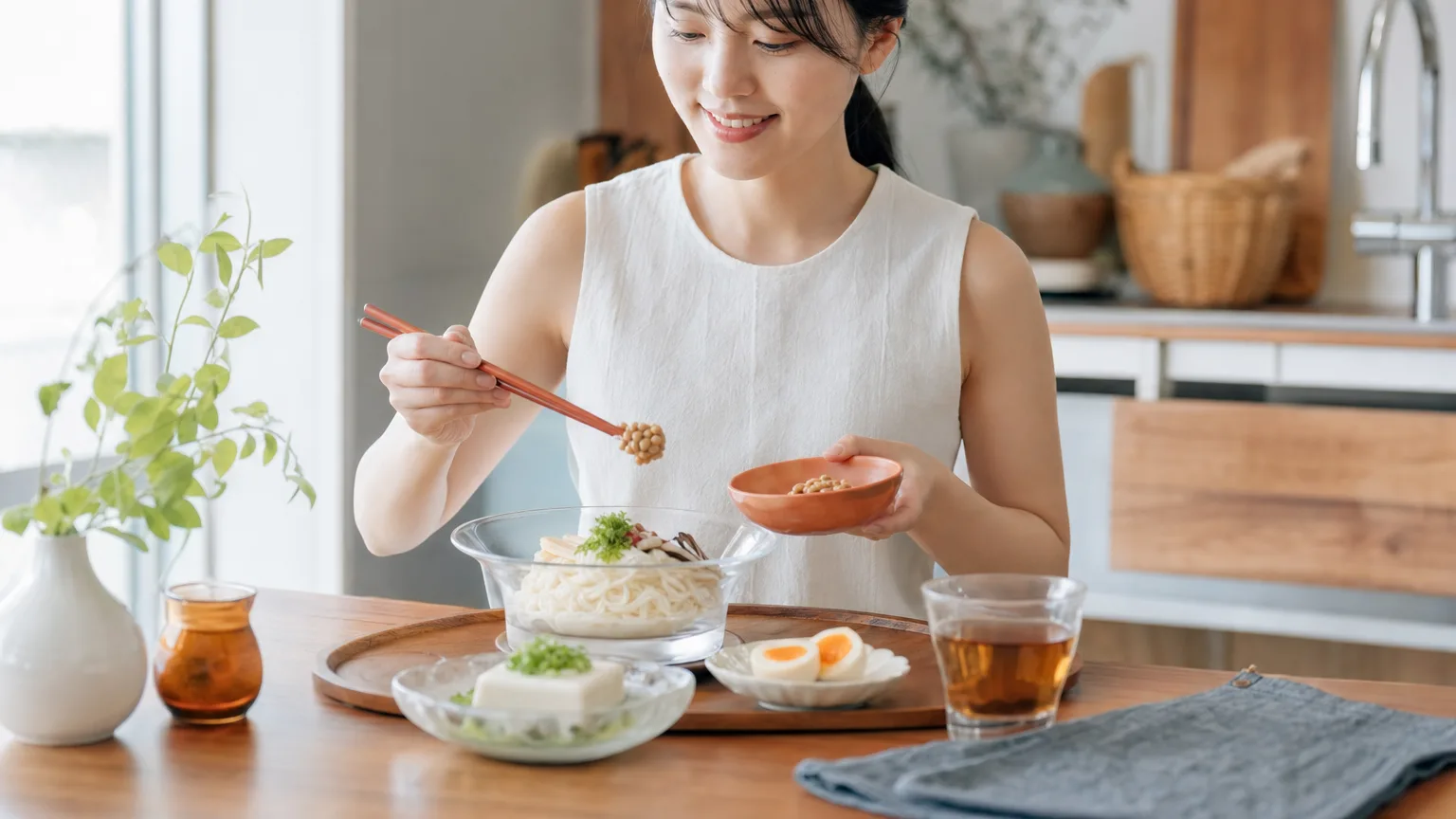 北浦和で夏に不足しがちなタンパク質｜そうめんに『一品足す』増やし方と3食の配り方