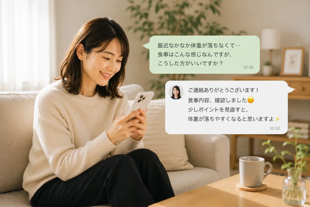 困ったときはLINEでいつでも相談