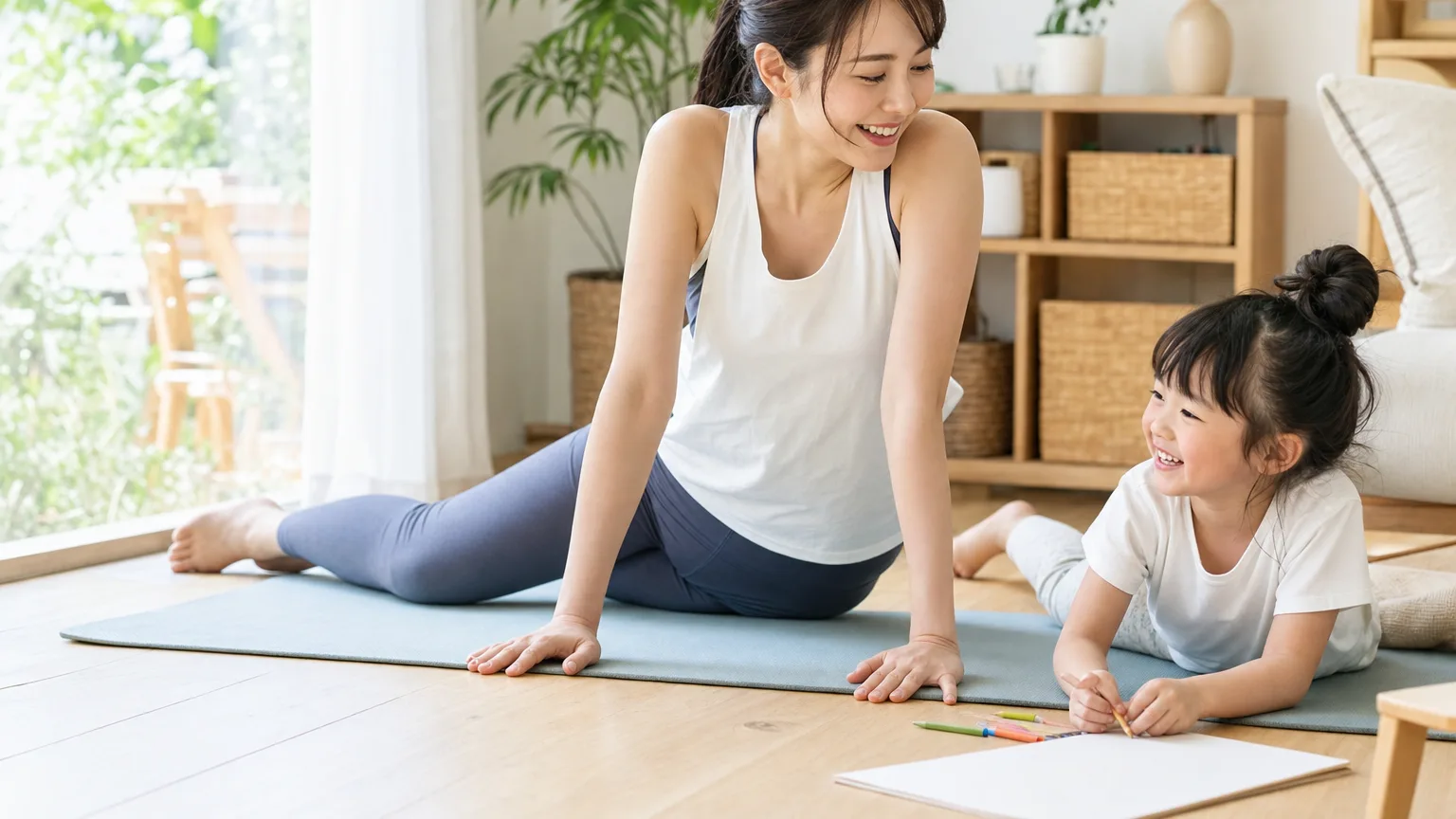 夏休み、子どもといても運動をあきらめない|子育て世代が続ける現実解